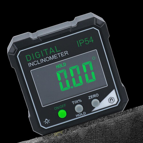360 Level Box Precision Digital Angle Protractor Magnetic Inclinometer Protractor Level Precision Tool Measuring Woodw Box 2