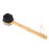 Double Sided Silicone & Bamboo Bath Brush 12.8in Long Handle 9