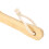 Double Sided Silicone & Bamboo Bath Brush 12.8in Long Handle 10