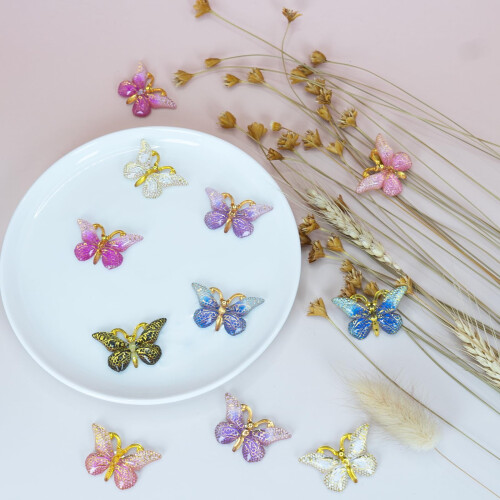 Butterfly Fridge Magnets 3D Strong Hold 12 pcs 2