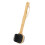 Double Sided Silicone & Bamboo Bath Brush 12.8in Long Handle 11