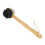Double Sided Silicone & Bamboo Bath Brush 12.8in Long Handle 13