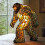 HIBIBUD Boxer Lamp Βιτρό Φωτιστικό, Σειρά Σκύλων Art Νυχτερινό Φωτιστικό, Επιτραπέζιο 4