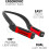 YANTONG Bright NK10ANYWEAR Φακός Λαιμού για φωτισμό χωρίς χέρια, Κόκκινο και Μαύρο, Ιδανικό 5