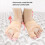 Breathable Cloth Bunion Corrector Adjustable Strap for Size S (33-37) 6