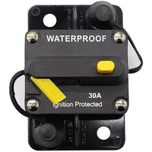 30A DC Circuit Breaker 12V-48V Manual Reset