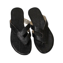 Slippers for Women,Summer Fashion Flip Flops Comfortable Beach Slippers With Temperament,Womens Slippers,Black,9