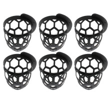 2/6/10/20pcs Billiard Basket Drop Pockets Pool Table Pocket Black Plastic Billiard Storage Pocket For Pool Tables