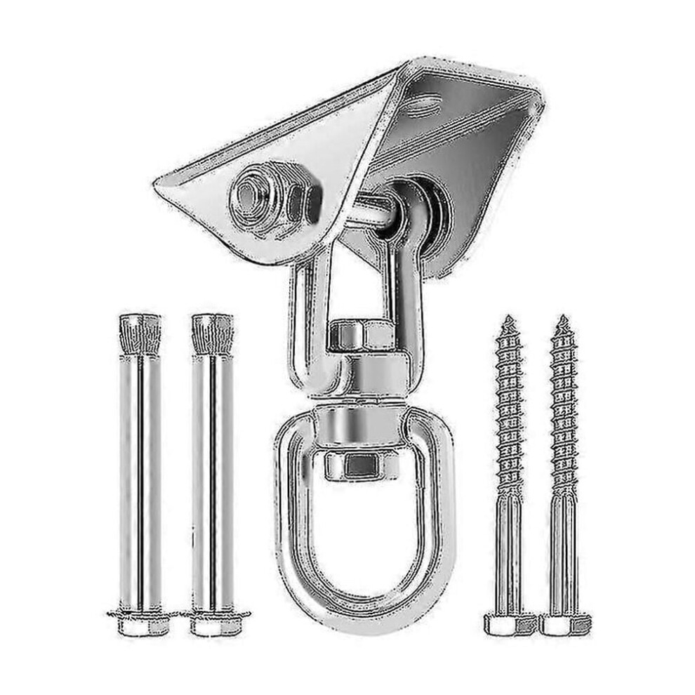 450Kg Stainless Steel 360 Rotating Ceiling Hook For Swing, Porch, Playground Â Compatible With Concrete & Wood 9353595532229