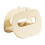 Apple Pot Lid Rack White Gravity Clamp Holder with 2