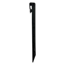 30pcs 10" Metal Landscape Edging Stakes, High Carbon Steel, for Flowerbeds, Tents & Coil Edging