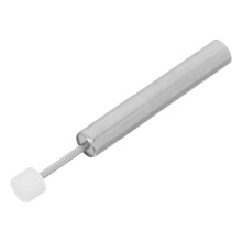 Coussinet de rechange pour poubelle en plastique argenté (1 pièce)
