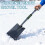 Pá de neve sem fio, resistente, de plástico (1 unidade) 2