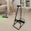 Handheld Vacuum Cleaner Support Stand Stable Iron Rack with Accessory Storage for Household Cleaning Tools 6