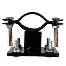 Sort cykelkurvholder metal frontmontering 1 stk.