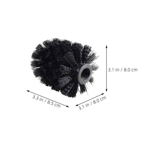 6-Pack Plastic Replacement Brush for Toilet Cleaning and Bathroom Cleaning Tools 1