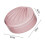 Double Layer Braces Storage Box with Mirror for Retainers and Dentures 9x9x4 InchesforStorage/Organization(Pink), 3