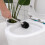 6-Pack Plastic Replacement Brush for Toilet Cleaning and Bathroom Cleaning Tools 6