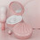 Double Layer Braces Storage Box with Mirror for Retainers and Dentures 9x9x4 InchesforStorage/Organization(Pink), 5