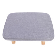 Compact Desk Foot Stool For Grey Yoga Practice And Room 1Pcs