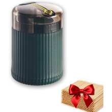 Pop-Up Automatic Toothpick Dispenser with 150 pcs, Storage Box for Home, Kitchen, Living Room & Restaurant