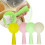 Cute Smile Rice Spoon Plastic 19 x 9 cm 3