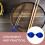 Minkissy marimba mallets medium 1 pair 8