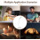INF Rechargeable LED Desk Lamp with Dimmer and Bendable Base 4