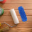 Patterned Wall Paint Roller Blue for DIY Home Decor with Durable and Even Paint Coverage 1