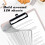 Plastic Clipboard 8.5" x 11" 4-Pack with Hanging Hook 6