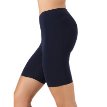 Dame & Plus bløde bomuldsstrækbare knælange leggings fitness sport biker shorts