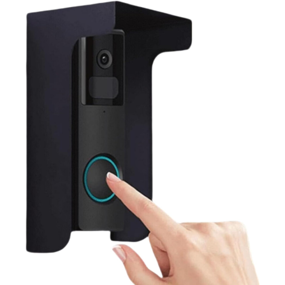 Waterproof Video Doorbell Cover, Anti-Glare Rain Cover Compatible With Video Doorbell, Fingerprint Lock & Camera Doorbell 9448990574650