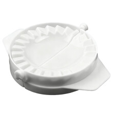 5,4" lis Empanada Maker Press – Profesionální forma na Empanadas, Pierogi, Samosa, Calzone, Momo, Quesadilla & Tortilly – Extra velké