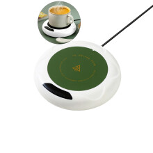 Yoloke kaffekoppvarmer – Elektrisk koppvarmer til skrivebordet med multitemperatur, automatisk avstengning, bærbar – kompatibel med de fleste