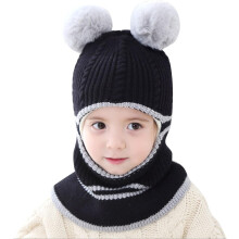 Windproof Winter Hat Baby Thick Warm Hood Ski Caps Knitted Cycling Headwear Classic Stretch Fashion Gaming Hats