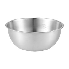 Stainless Steel Mixing Bowls Set – 1-Pack, Thick Flat-Bottom, for Kitchen & Fridge Storage – Compatible with Standard Racks