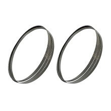 2Pcs 12" Woodworking Band Saw Blades 2240x13x0.52mm/88"x1/2"x0.020" 4TPI Saw Blades for Wood Plastic Ceramic Cutting
