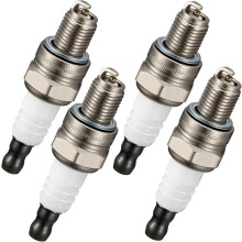 Iridium Spark Plugs for Chainsaws and Trimmers Set of 4