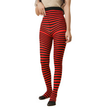 Tights stríocach ildaite do chóisirí saoire, 1 phéire