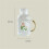 Crúiscín Uisce Gloine 2200ml Teasfhriotaitheach le Clúdach 2