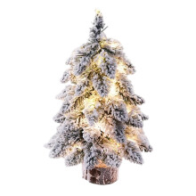 Crann Nollag Mini Tinsel 17 orlach le Soilse LED