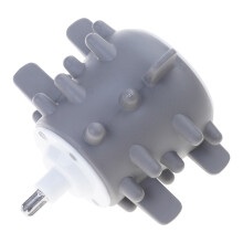 Accessoire efficace pour peler l'ail, compatible avec les broyeurs d'ail électriques de 2/3 L. Éplucheur en silicone inclus.