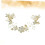 Brauthaarschmuck, doppelseitig, 1 Packung 8