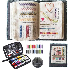 2026 New Embroidery Stitch Book Kit – Portable, Complete Toolkit + Tutorial, Compatible with All Scenarios
