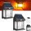 Luminária de parede solar com sensor de movimento, 3 modos, acendimento automático ao anoitecer. 1