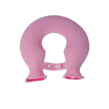 U-Shape Hot Water Bag for Neck/Shoulder, Removable Flannel Cover & Snap Fastener, Relieves Tension – Compatible with Home, Office, Travel