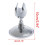 Adjustable Strong Suction Cup Shower for Head Holder Bracket Stand 360 Swivel 1