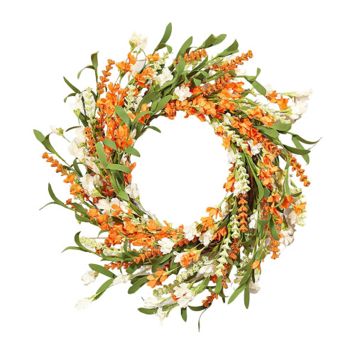 Guirlanda floral feita à mão, 40 cm (15,7 polegadas) 1