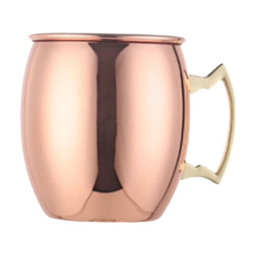 Kupferbeschichteter Edelstahlbecher, 530 ml