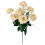 Kunstig rosebuket7-stilke kunstige blomster 1